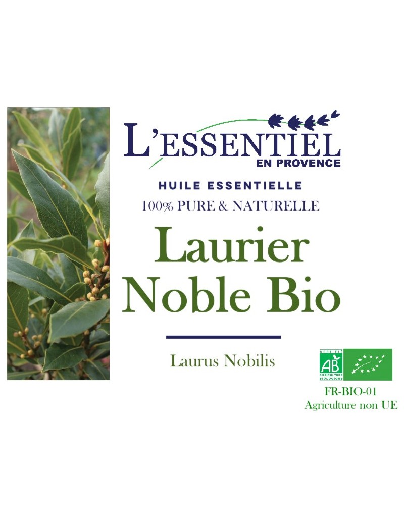 Huile Essentielle Biologique De Laurier Noble L Essentiel En Provence