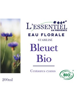Hydrolat de fleurs de Bleuet bio - ABC de la Nature : Hydrolats bio